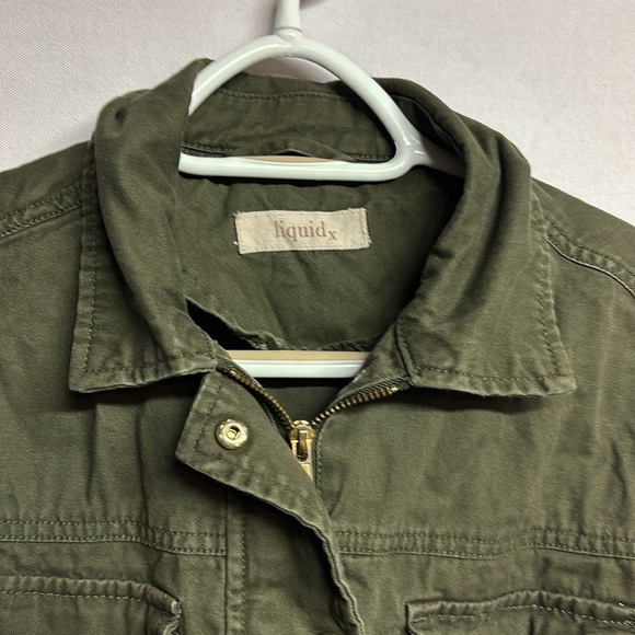 Liquid X Women’s Military Inspired Utility Jacket Size Small - Picture 2 of 7